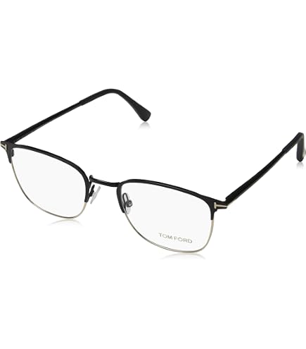 Amazon.com: Eyeglasses Tom Ford FT 5453 002 Matte Black, Shiny
